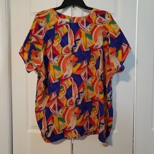 Vintage SS blouse very cute and retro